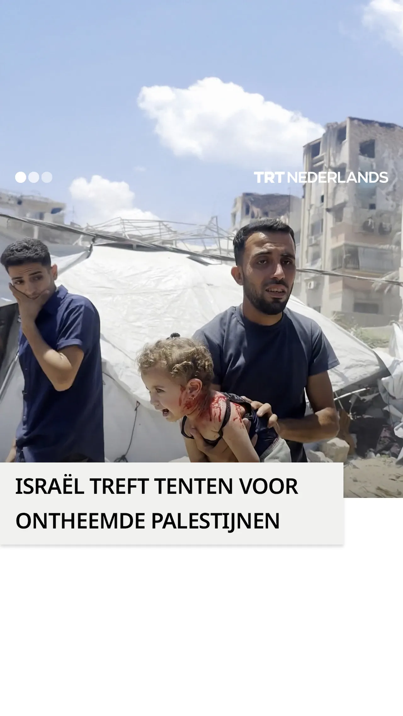 Israëlische aanval doodt minstens vijf Palestijnen die schuilden in tenten in Gaza