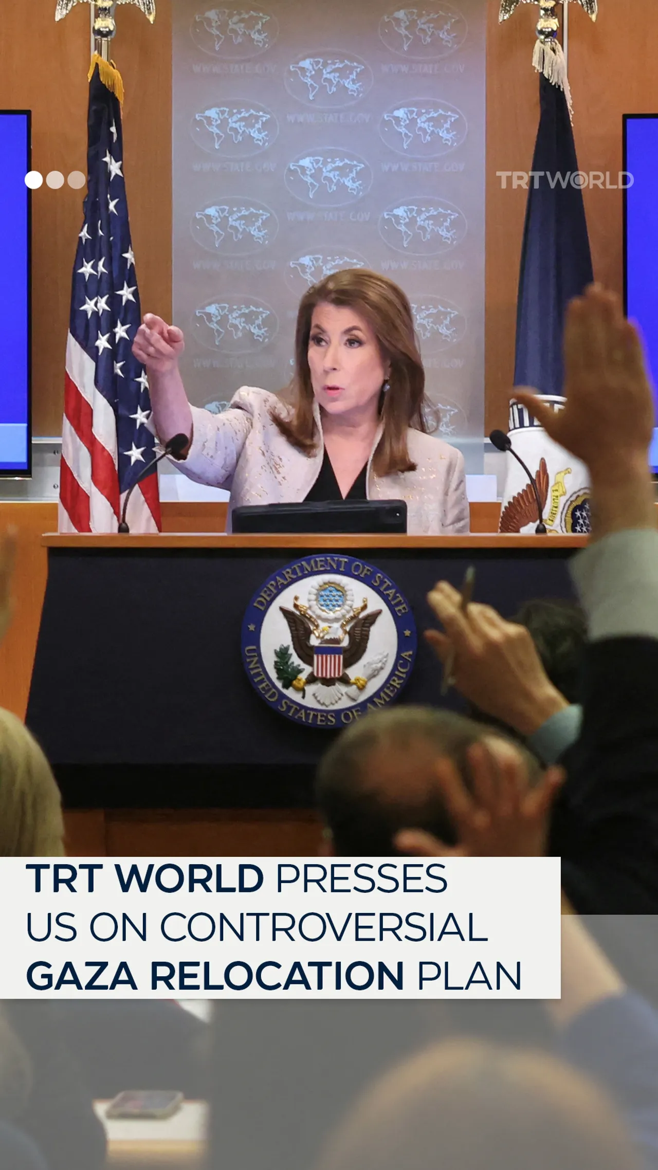 TRT World presses US on controversial Gaza relocation plan