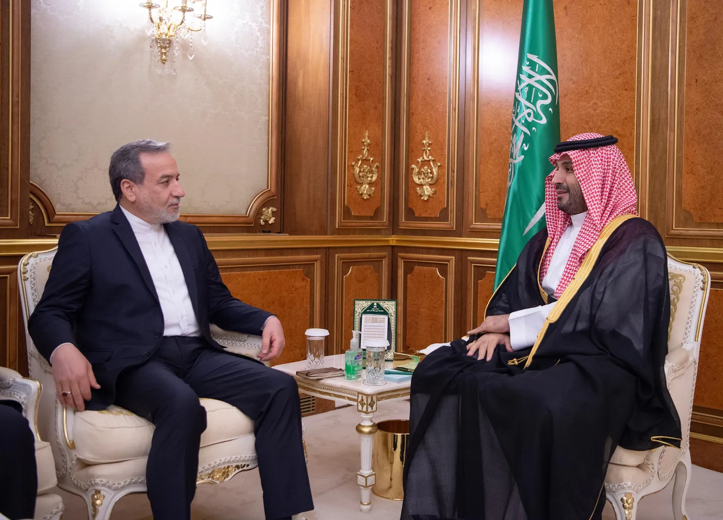Saudi crown prince meets Iran’s foreign minister in first visit since the 12-day war with Israel
