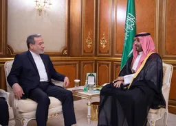 Saudi crown prince meets Iran’s foreign minister in first visit since the 12-day war with Israel