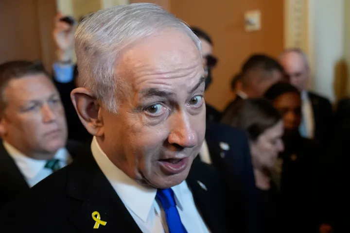 Netanyahu says Palestinians should have 'freedom of choice' to leave Gaza