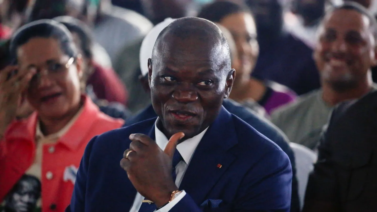 Gabon's president says his country open to investment, needs help processing minerals