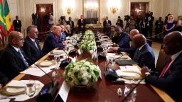 Trump vise la richesse minérale africaine lors d'une réunion avec les cinq dirigeants du continent