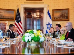 Trump e Netanyahu reúnem-se pela segunda vez na Casa Branca