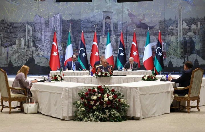 Au sommet d'Istanbul, Erdogan, Meloni et Dbeibeh appellent à un cessez-le-feu à Gaza