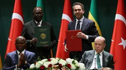 Türkiye, Gabon deepen ties with mining, energy, military cooperation deals