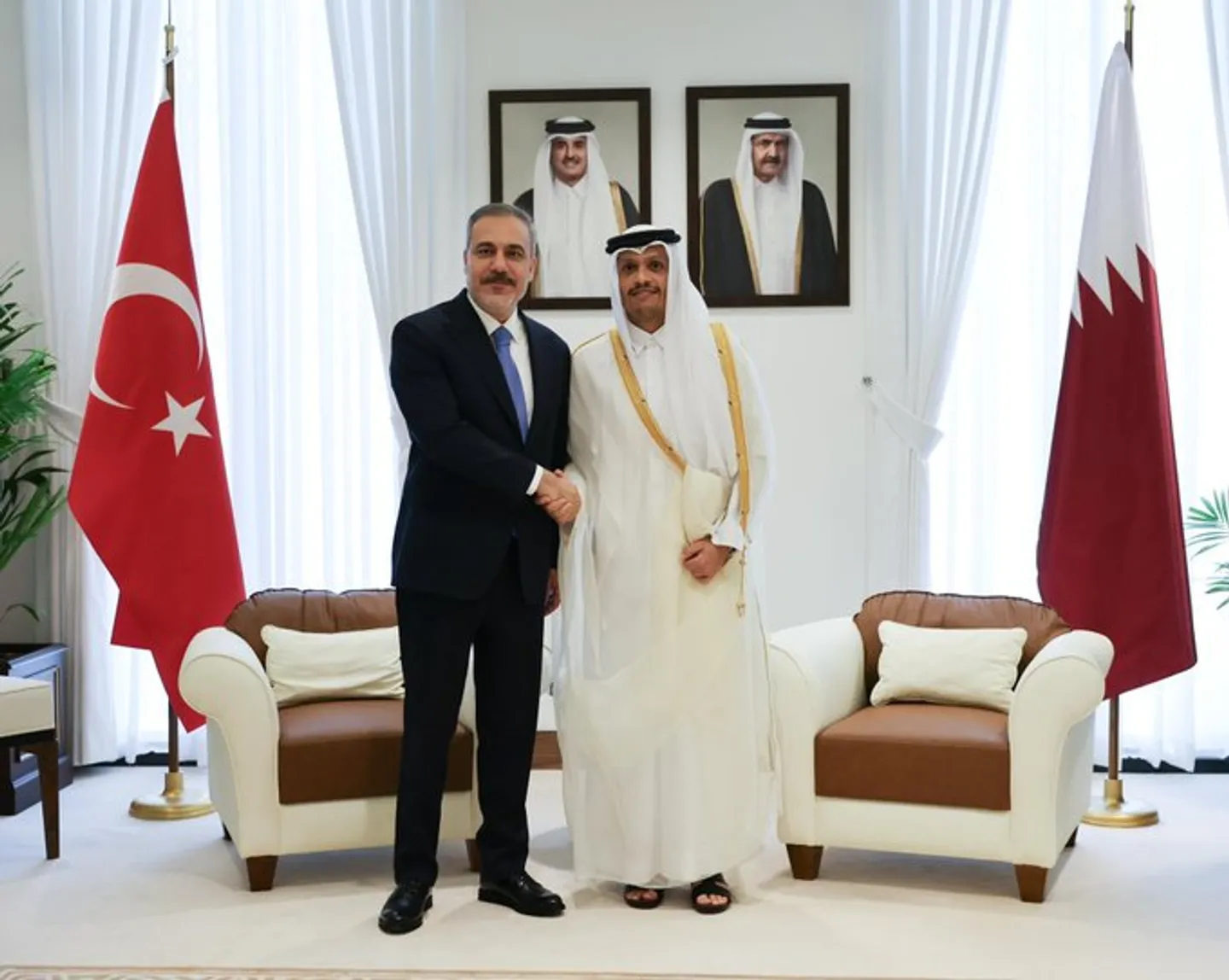 Ministri vanjskih poslova Turkiye i Katara razgovarali o naporima za postizanje primirja u Gazi