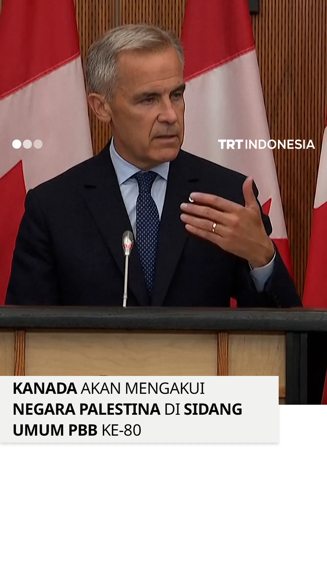 Kanada akan mengakui Negara Palestina di Sidang Umum PBB pada bulan September