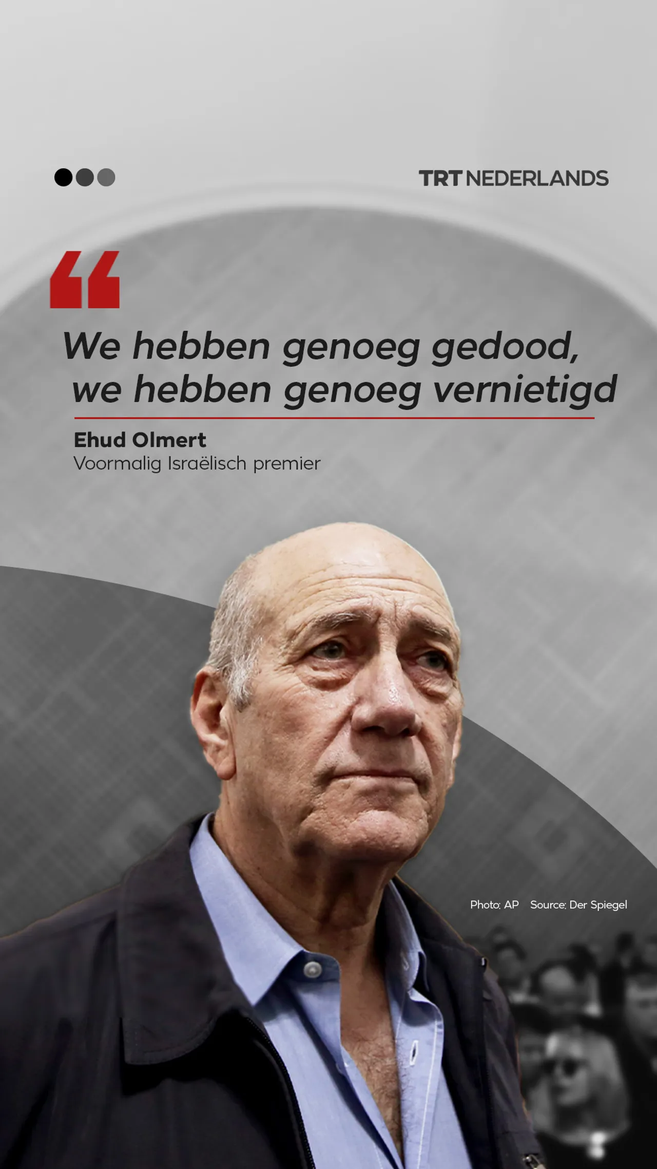 We hebben genoeg gedood, we hebben genoeg vernietigd