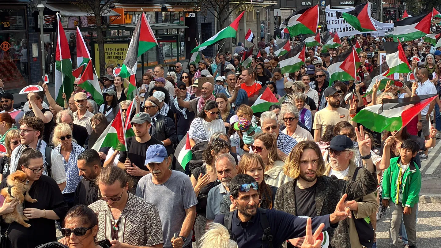 Svensk polis tar emot över 700 anmälningar om krigsbrott i Gaza