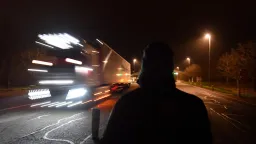 Migrants saved from refrigerated lorry in France