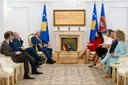 Prishtinë, Osmani priti në takim drejtorin gjerman për Ballkanin Perëndimor, Reiffenstuel