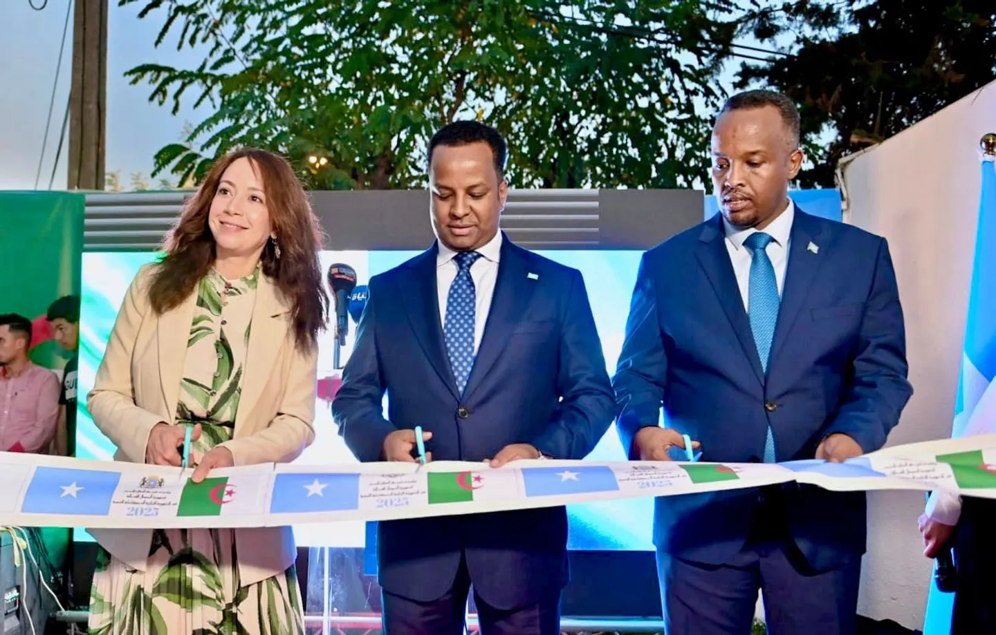 Dhismaha cusub ee Safaaradda Soomaaliya ee dalka Aljeeriya oo si rasmi ah loo furay