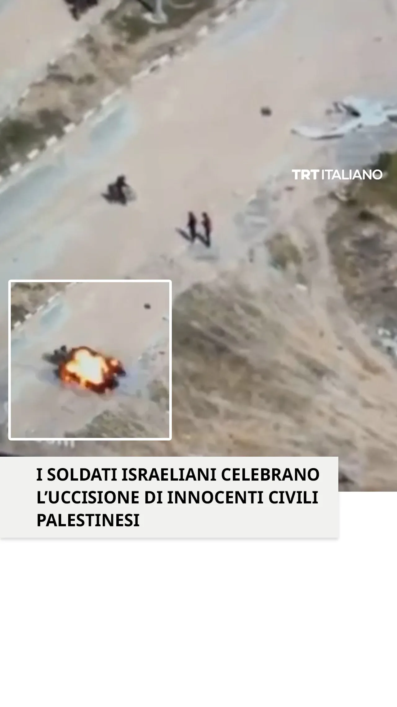I soldati israeliani festeggiano l’uccisione di innocenti civili palestinesi