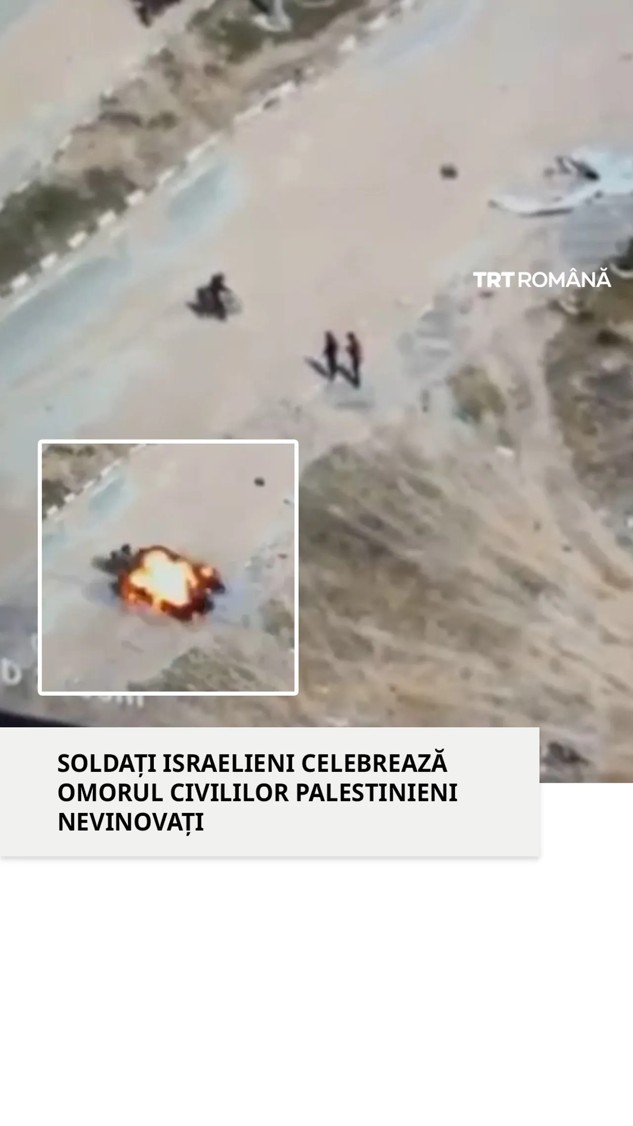 Soldați israelieni celebrează omorul civililor palestinieni nevinovați