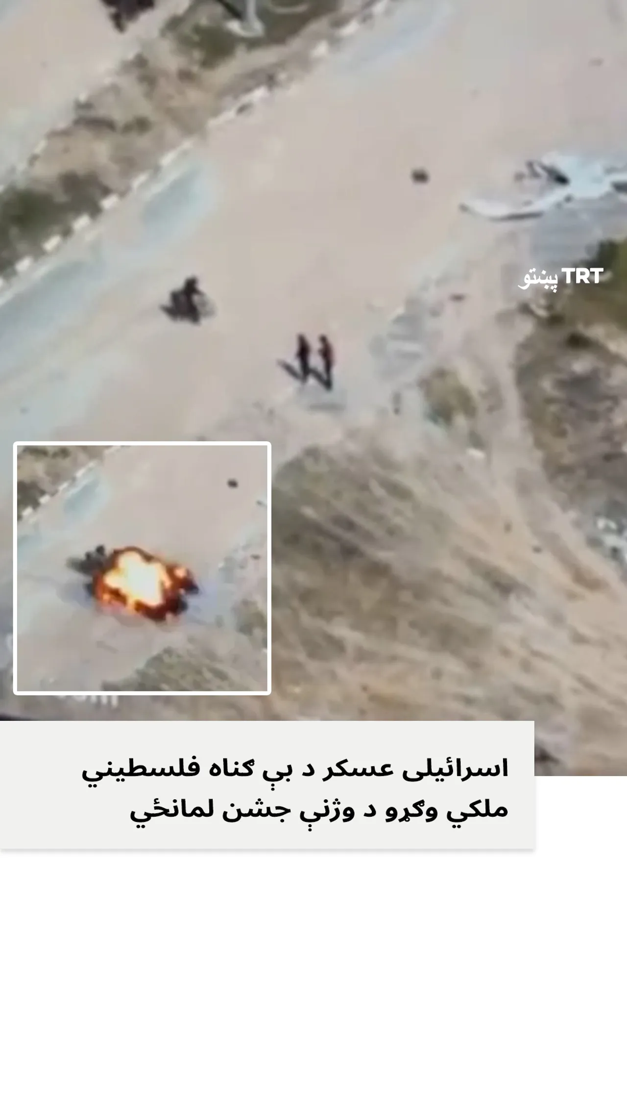 اسرائیلی عسکر د بې ګناه فلسطیني ملکي وګړو د وژنې جشن لمانځي.