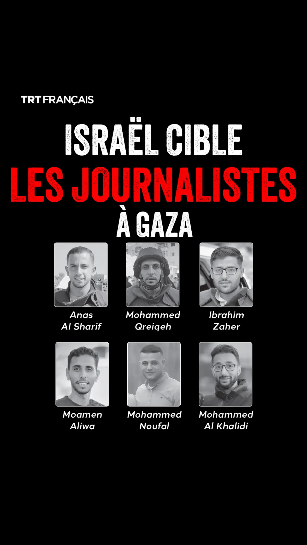 Israël cible les journalistes à Gaza