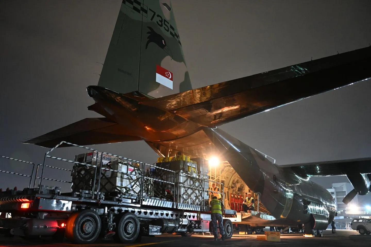 Singapura laksana operasi penghantaran udara kedua salur bantuan ke Gaza