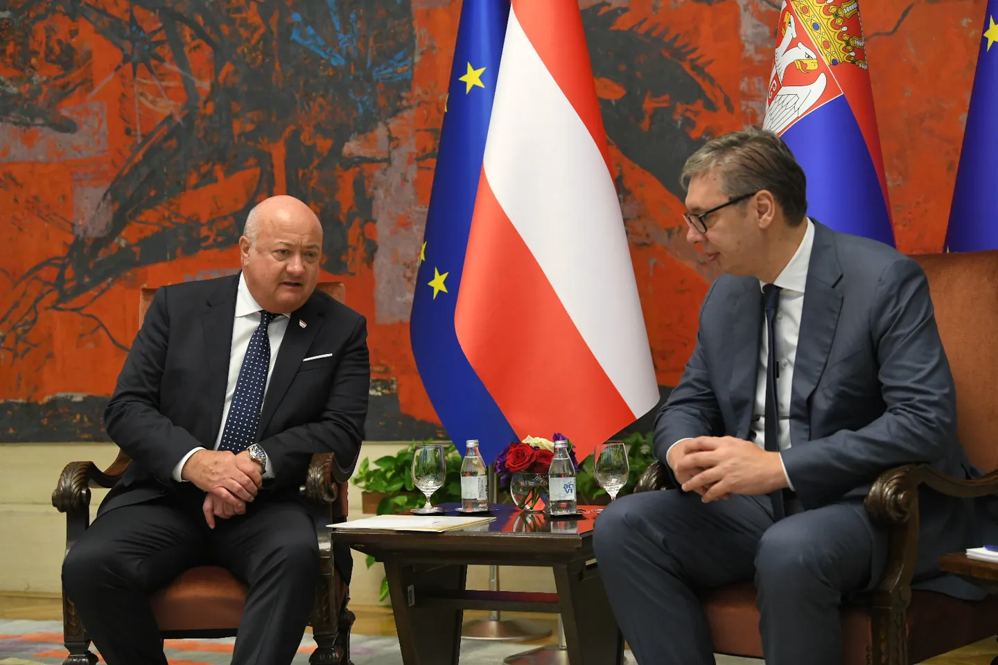 Vuçiq pas takimit me kancelarin Stocker: Austria një vend shumë i rëndësishëm për Serbinë