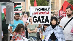 Tiranë, protestë kundër gjenocidit izraelit në Gaza