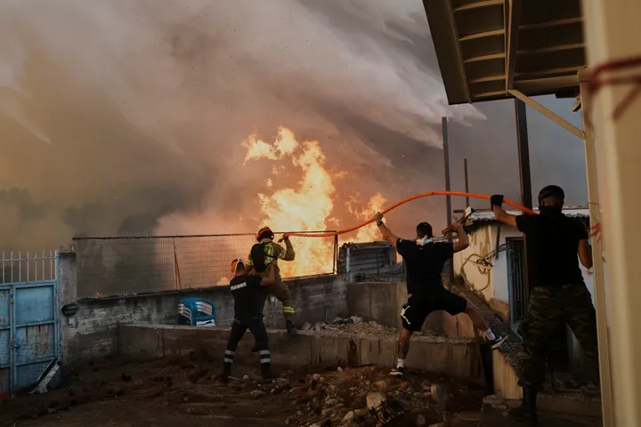 Deadly wildfires across southern Europe force thousands to evacuate