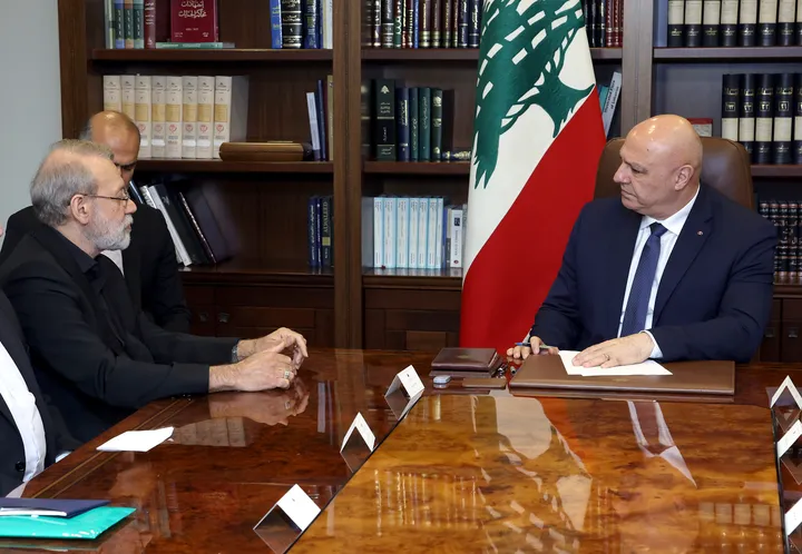 Lebanon's Aoun tells Iran envoy: No armed groups or foreign-backed forces allowed