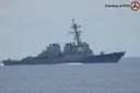 China verdrijft Amerikaans oorlogsschip uit betwiste wateren van de Zuid-Chinese Zee