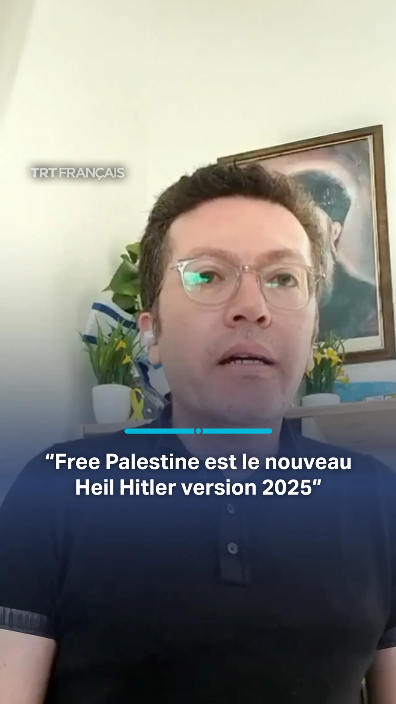 Un journaliste franco-israélien compare le “Free Palestine” au “Heil Hitler”