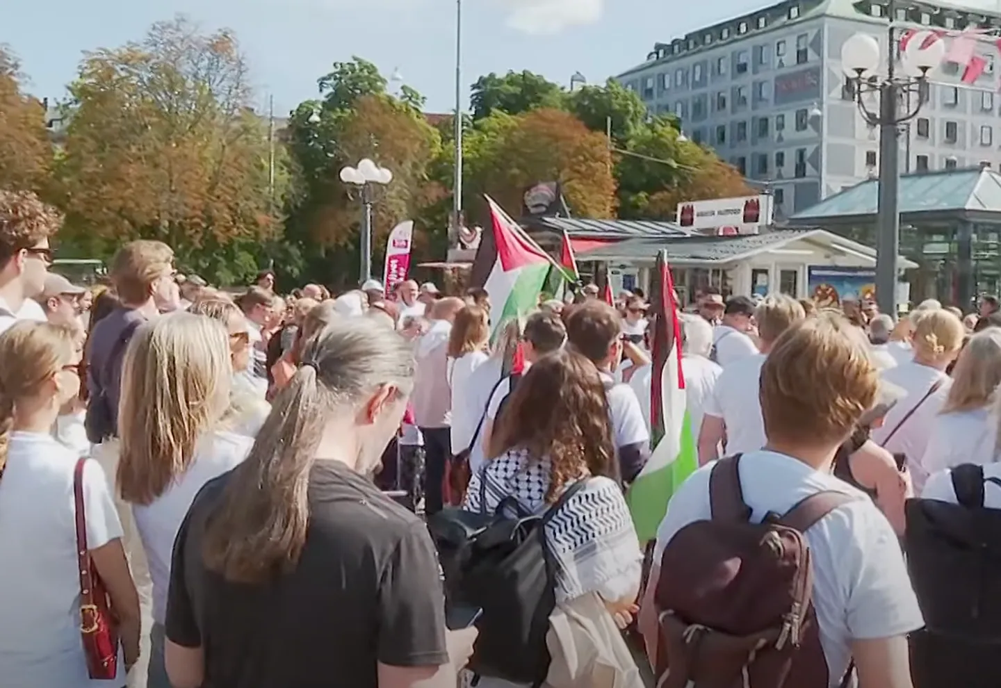 Journalister och allmänhet samlas i Stockholm under budskapet: “Stop killing journalists"