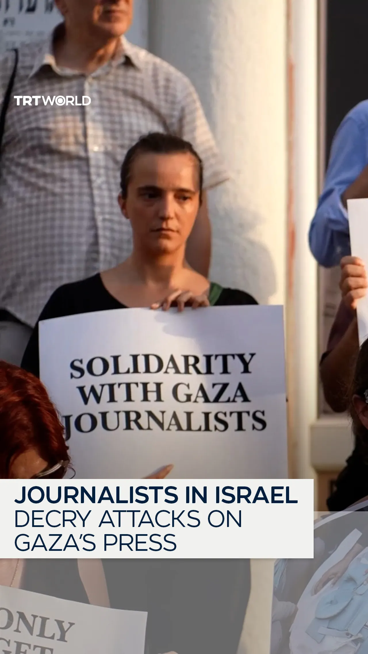 Journalists in Israel denounce attacks on Gaza’s press
