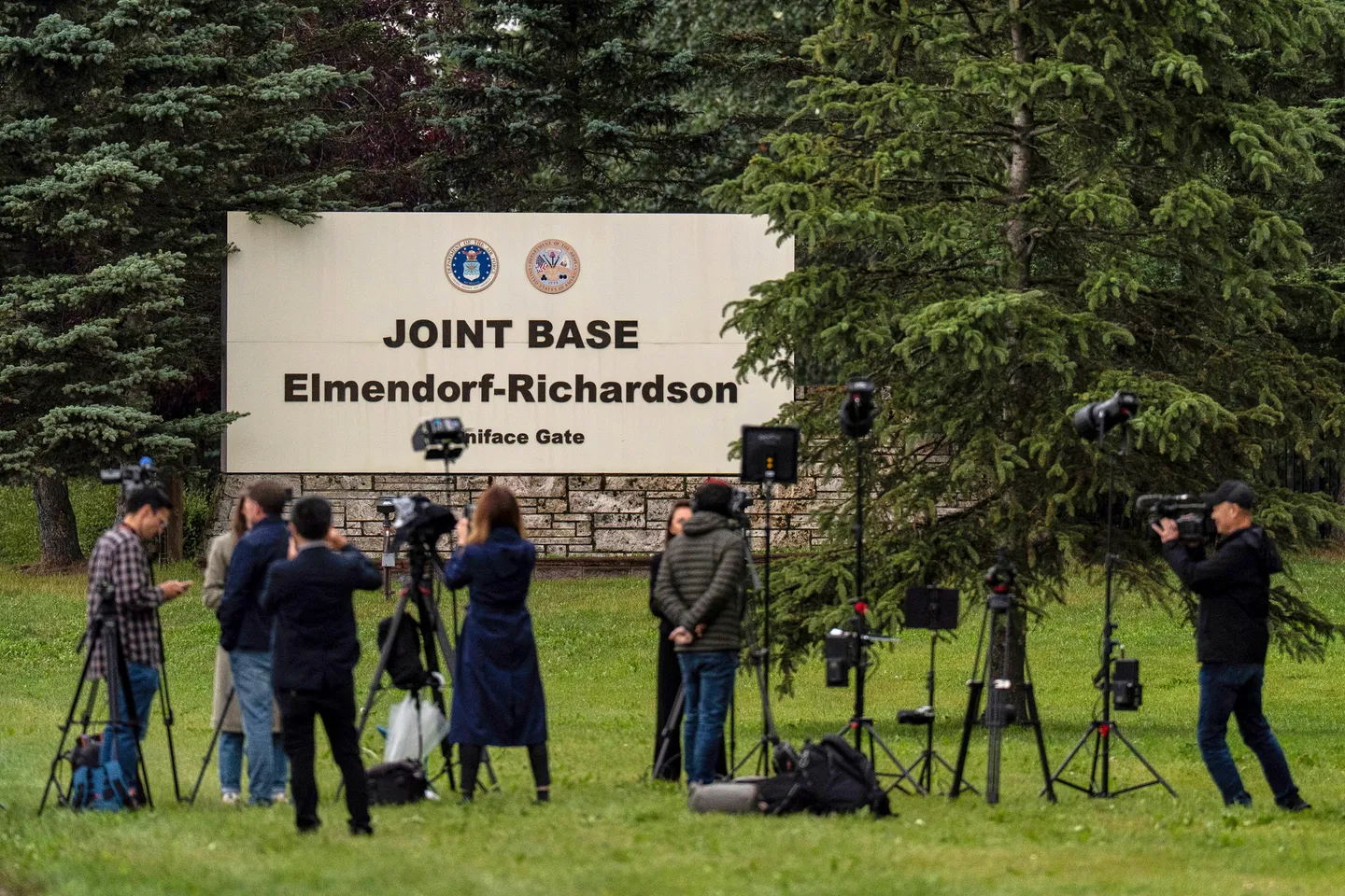 Trump-Putin-Gipfel auf US-Militärstützpunkt in Alaska