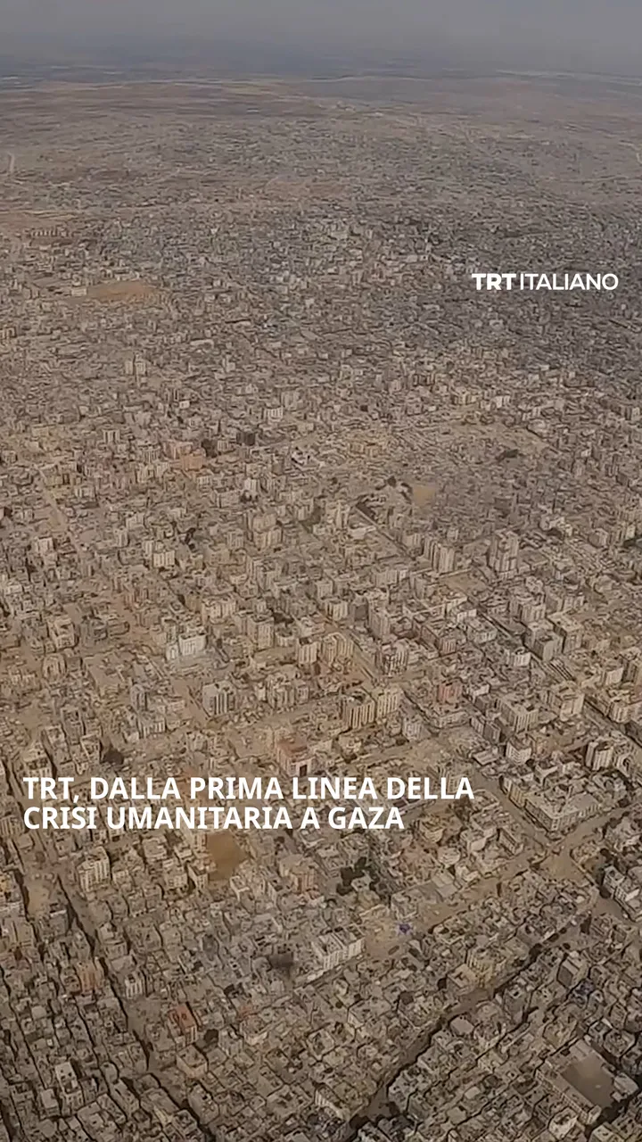 TRT documenta la devastazione a Gaza provocata dagli attacchi senza pietà di Israele