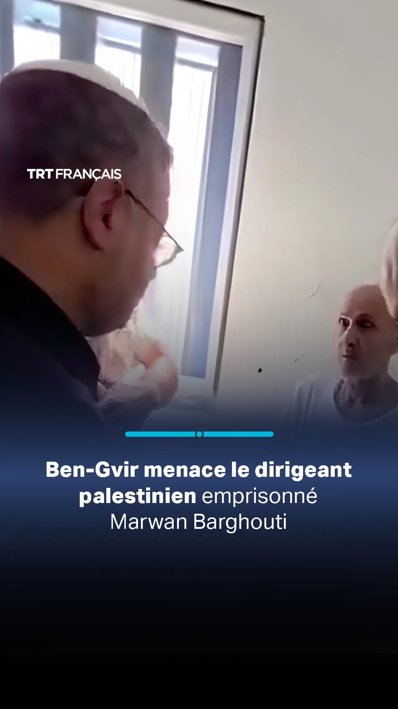 Ben-Gvir menace le dirigeant palestinien emprisonné Marwan Barghouti