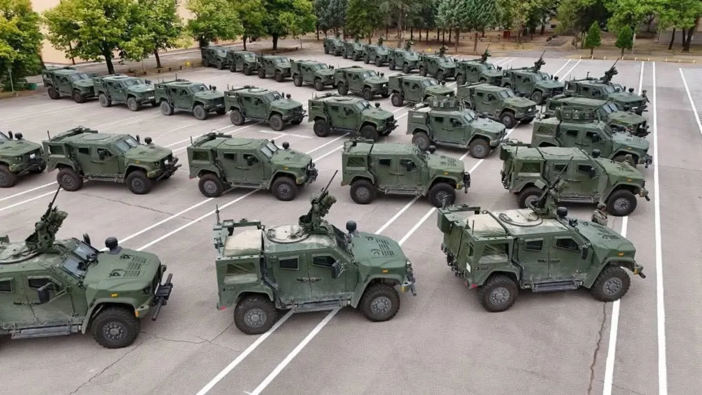 Капацитетите на Армијата зголемени со нови 29 лесни оклопни возила од САД