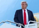 Trump departs Washington for 'high stakes' Alaska summit with Putin