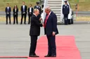 In pictures: Trump, Putin walk down red carpet in Alaska for historic handshake