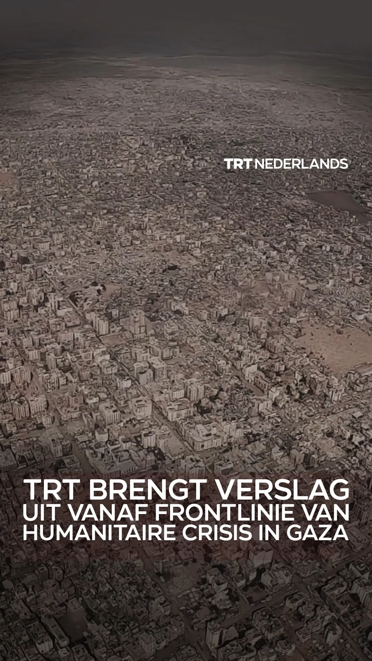 TRT brengt verslag uit vanaf frontlinie van humanitaire crisis in Gaza