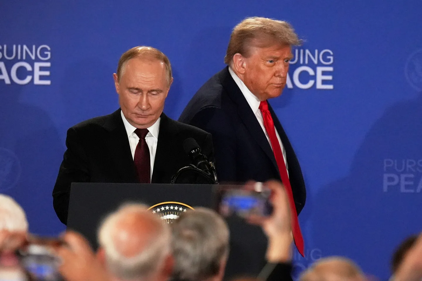 After Trump summit, Putin tells Ukraine, Europe not to 'create any obstacles' to peace