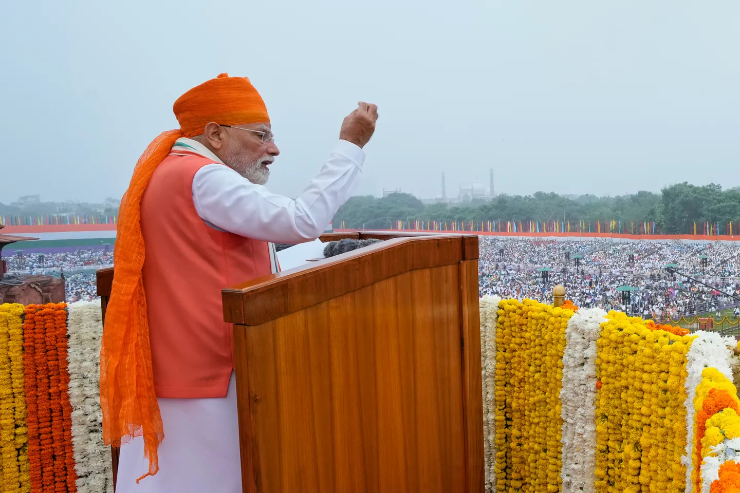मोदी ने भारत के 78वें स्वतंत्रता दिवस पर आर्थिक सुधारों और किसानों की सुरक्षा का वादा किया