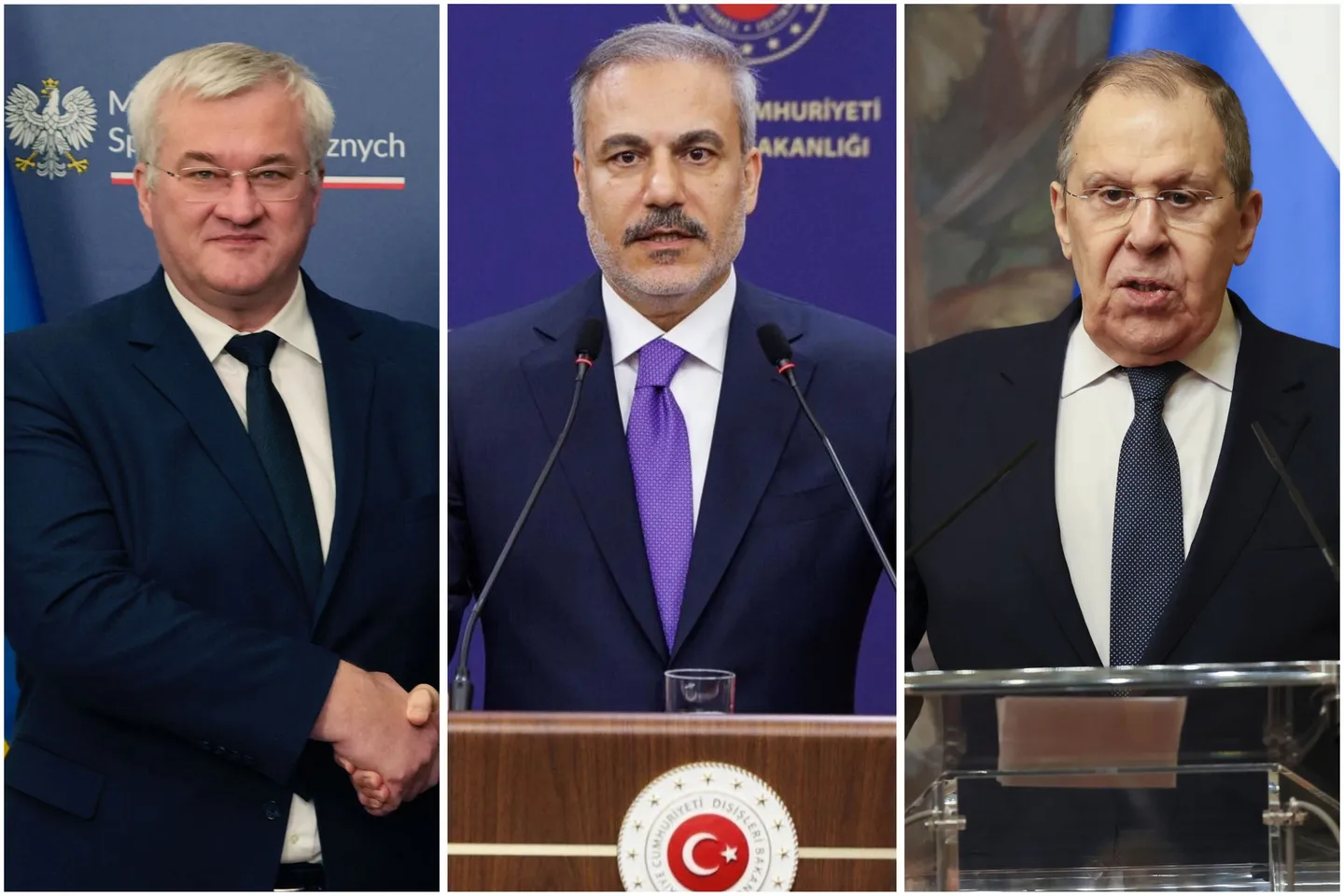تورکیې بهرنیو چارو وزیر حاکان فیدان د روسیې او اوکراین د بهرنیو چارو وزیرانو سره ټیلیفوني خبرې وکړې