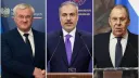 فيدان يبحث مع نظيرَيه الروسي والأوكراني جهود إنهاء الحرب بين البلدين