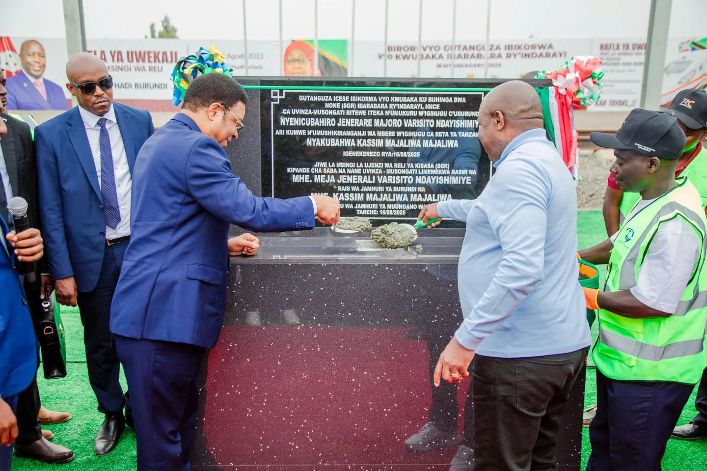 Burundi yaweka msingi wa reli ya kwanza kuungana na Tanzania