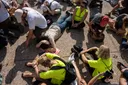 Thousands protest against Gaza occupation in Israel, demand truce, prisoner swap