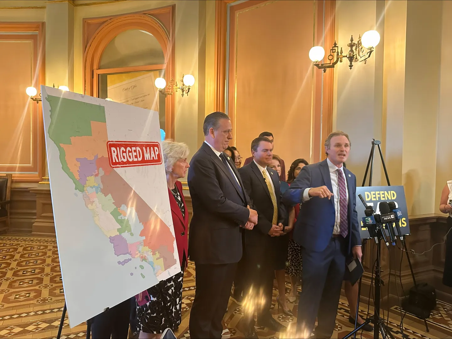 California Democrats pass mid-decade redistricting plan to counter Texas GOP