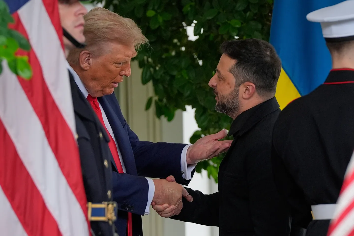 'You look fabulous in that suit': Zelenskyy dons more formal attire for crucial meeting with Trump