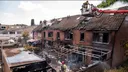 Grote brand in Deurne verwoest vier woningen, 24 huizen ontruimd