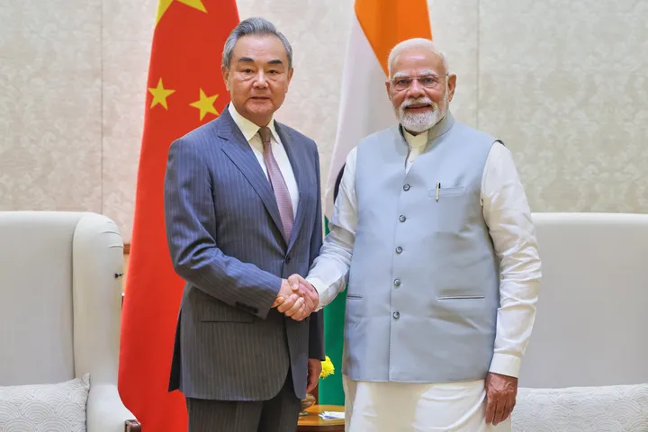 Relations with China made 'steady progress': Indian premier