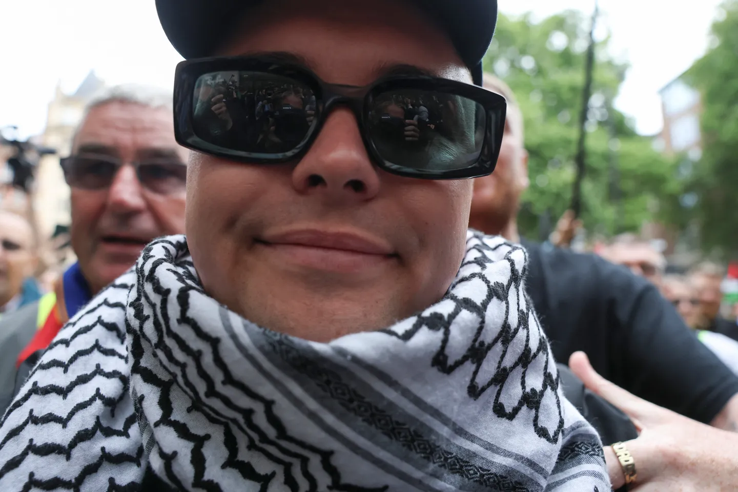 Kneecap rapper Mo Chara appears at UK court on terrorism charge