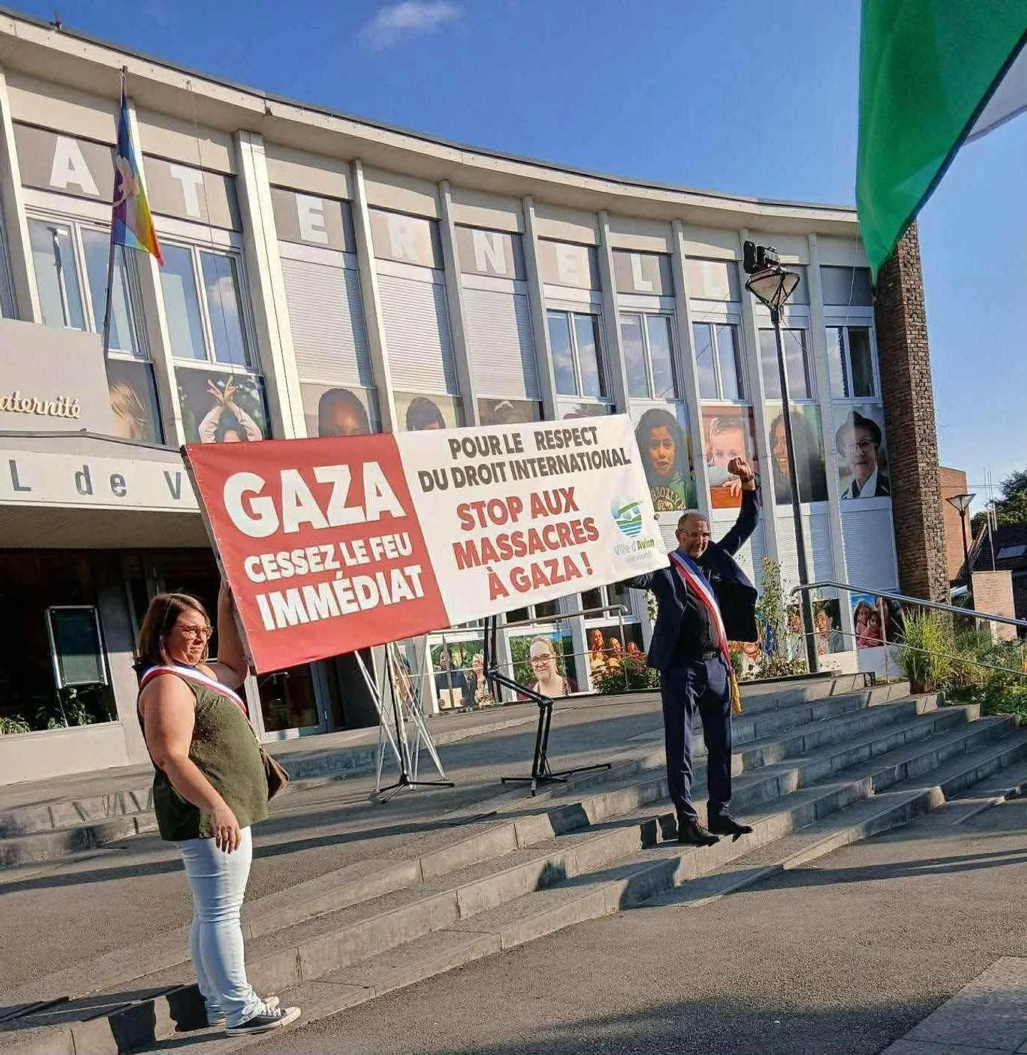 Avion: appel à un cessez-le-feu à Gaza censuré, au nom de la neutralité ?