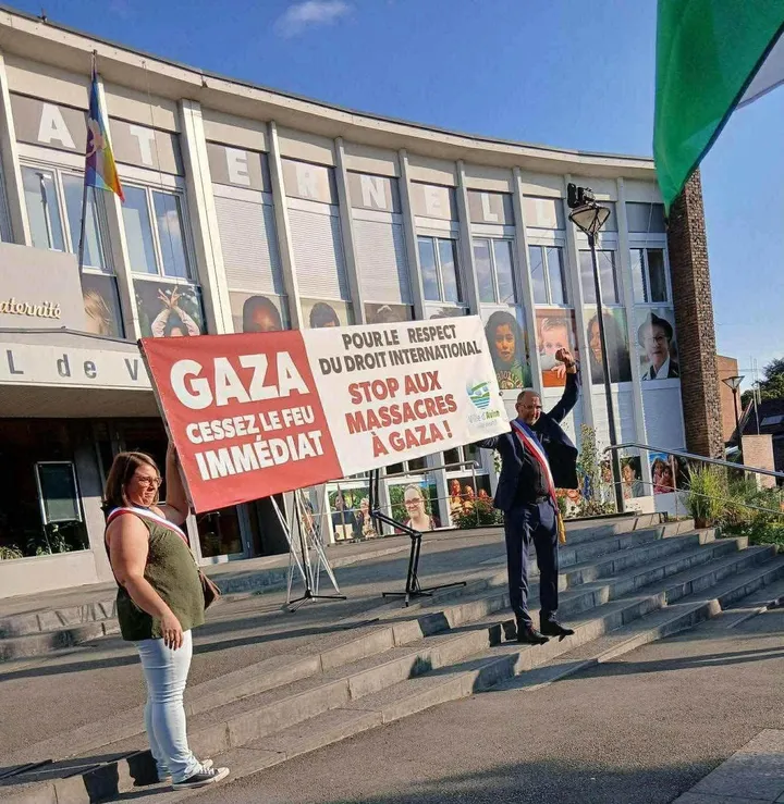 Avion: appel à un cessez-le-feu à Gaza censuré, au nom de la neutralité ?